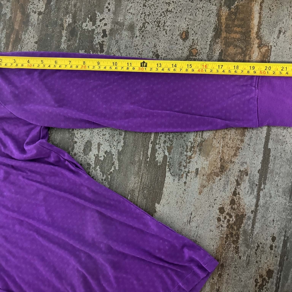 Carhartt Women's Vibrant Purple Long Sleeve Tee Size Medium - Picture 10 of 10